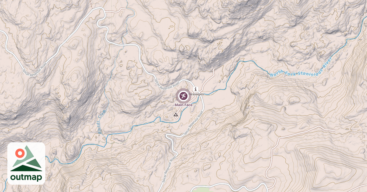 Map of Main Face