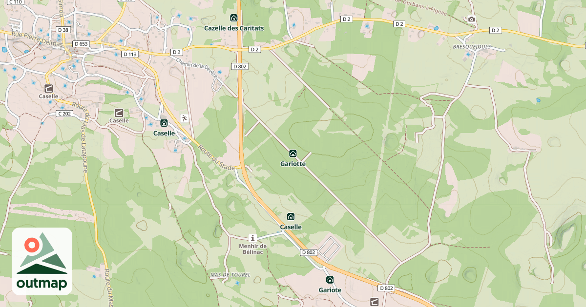 Map of Gariotte