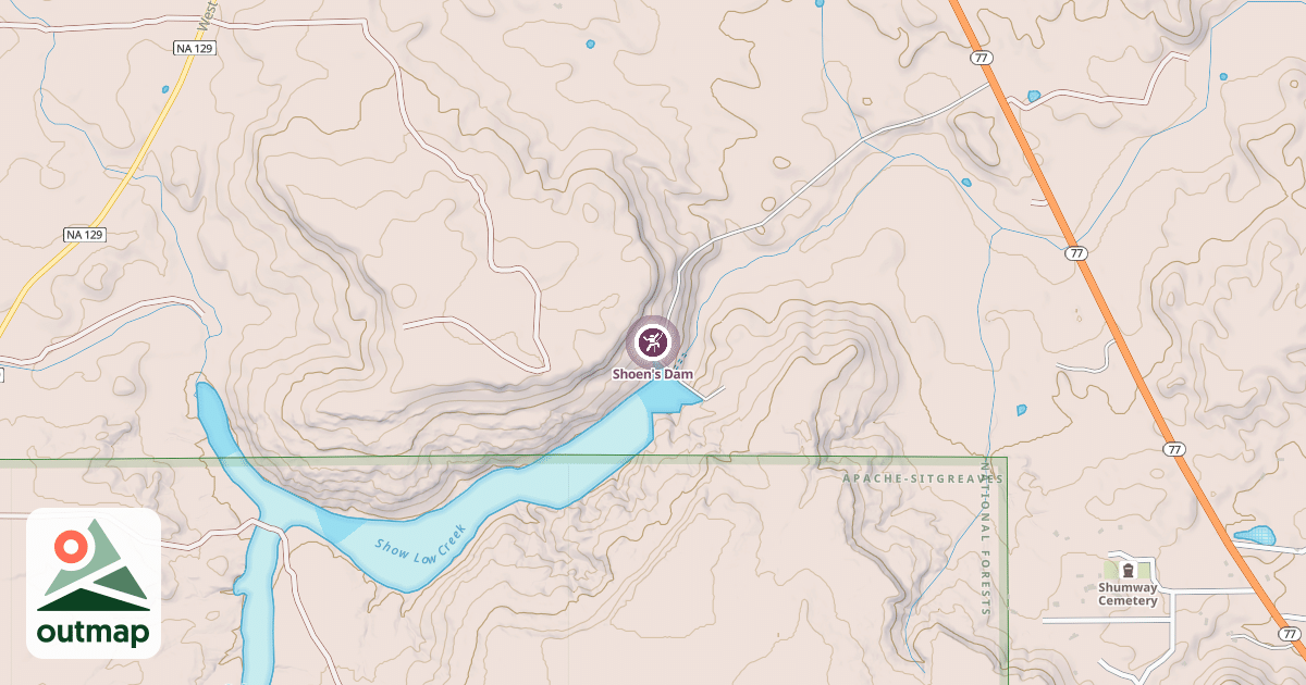 Map of Shoen's Dam