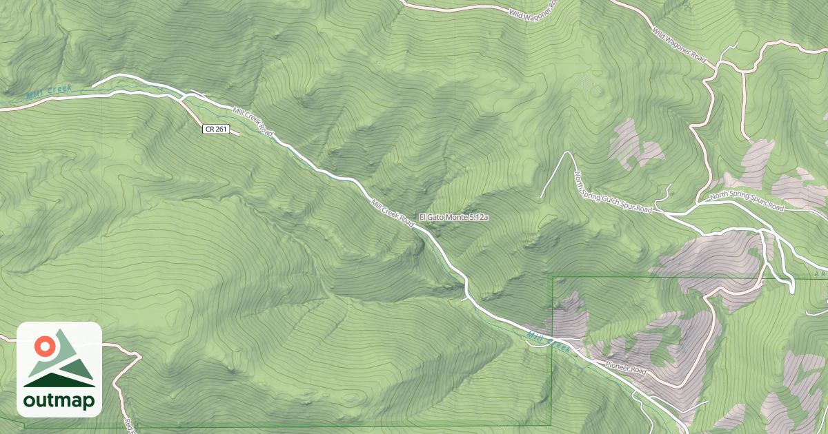 Map of El Gato Monte