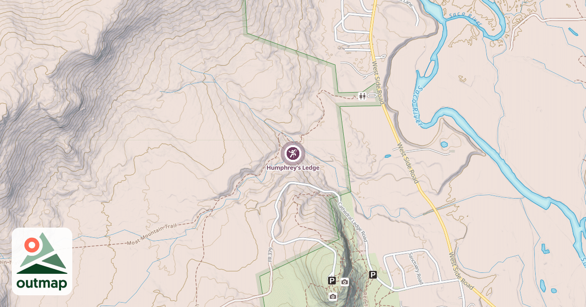 Map of Humphrey's Ledge