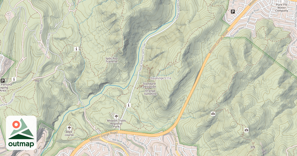 Map of Aqualunge