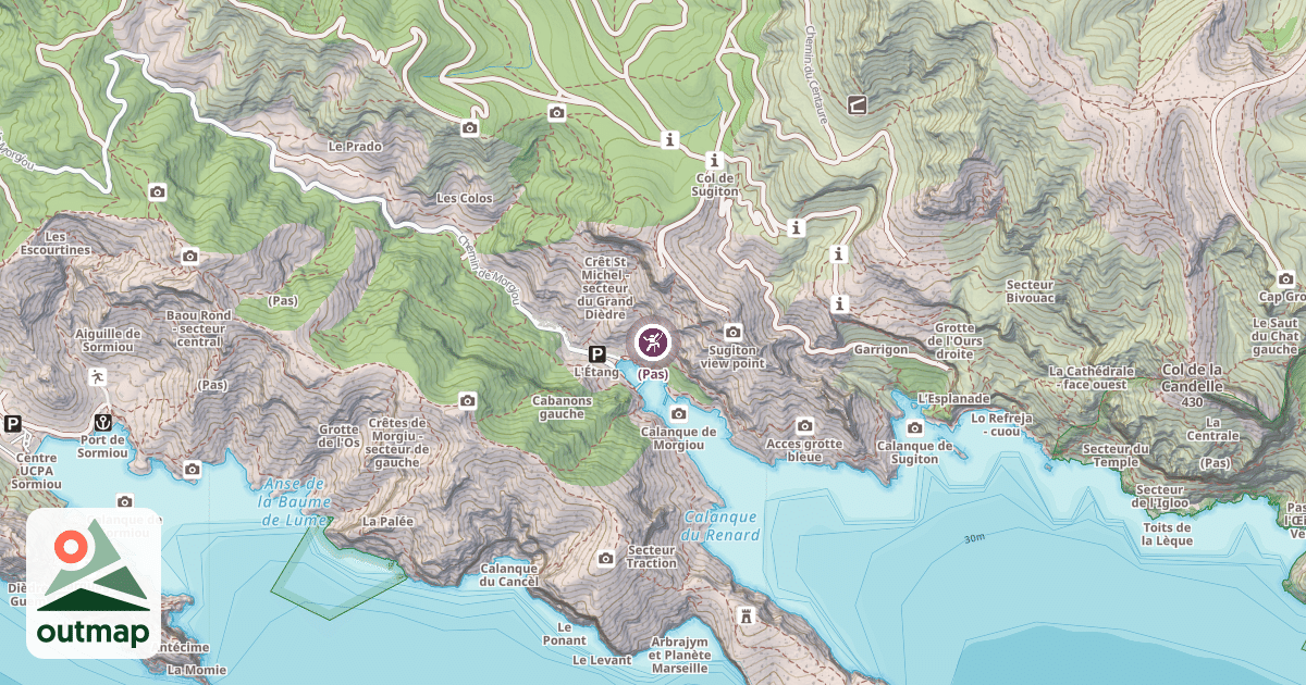 Map of (Pas)