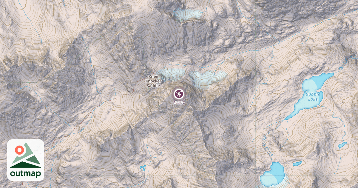 Map of Peak C