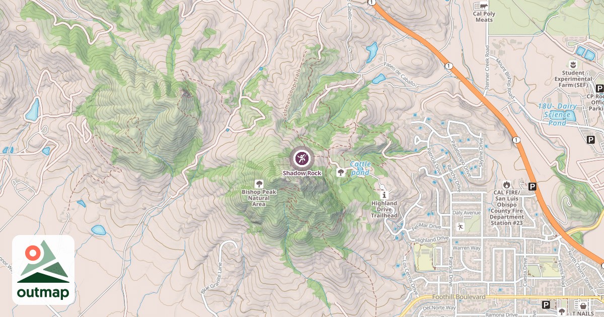 Map of Shadow Rock
