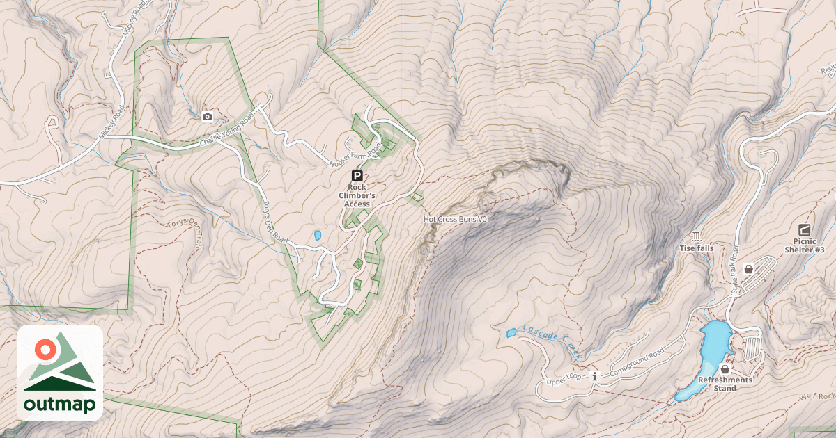 Map of Hot Cross Buns