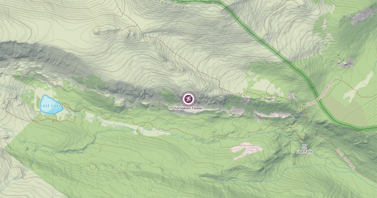Map preview of Forsaken Tower