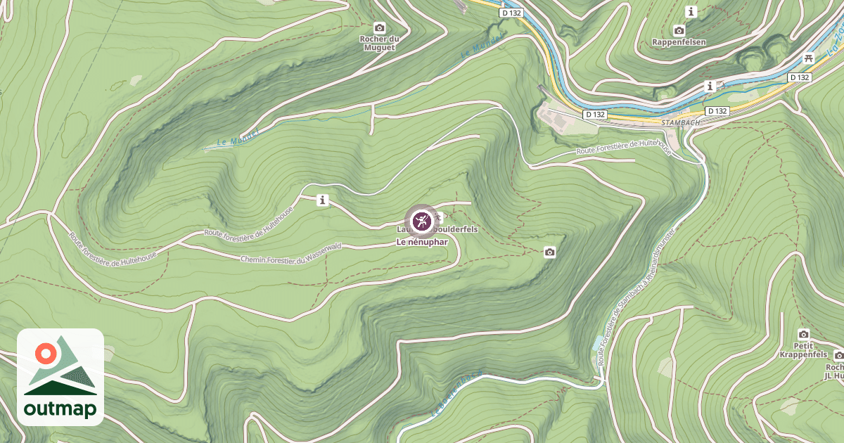 Map of Le nénuphar