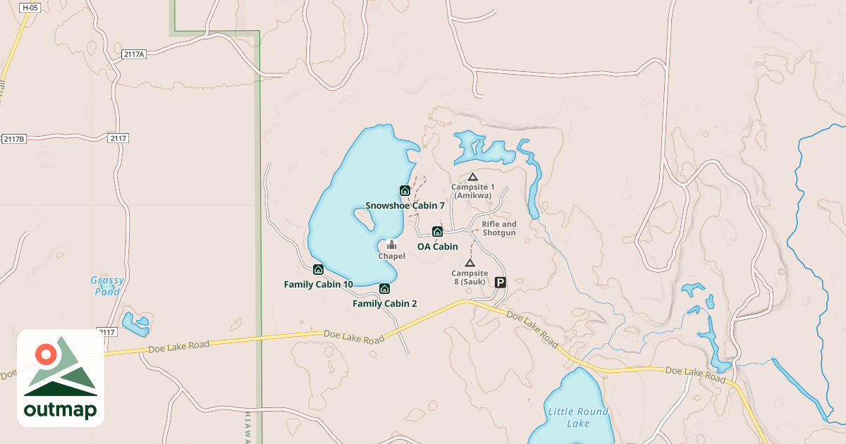 Map of Health Lodge