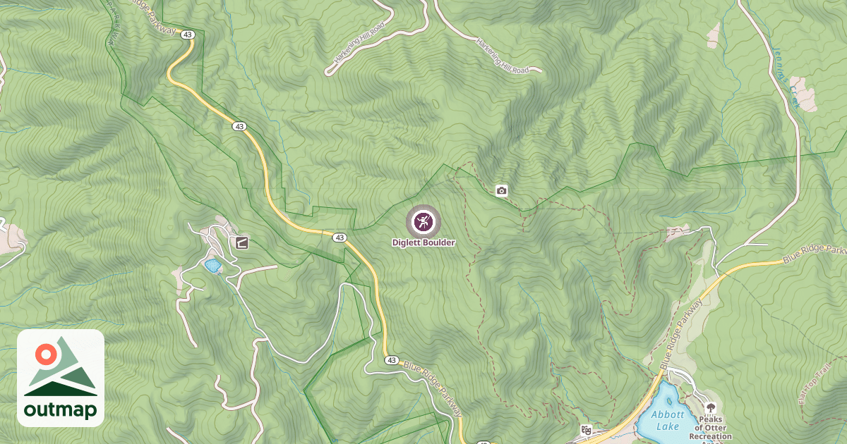 Map of Diglett Boulder