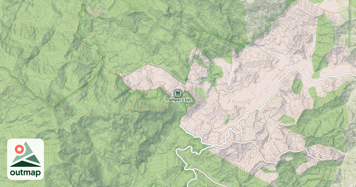 Map of Tramper's Inn