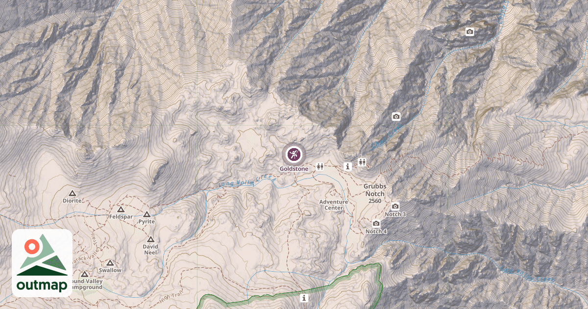 Map of Goldstone