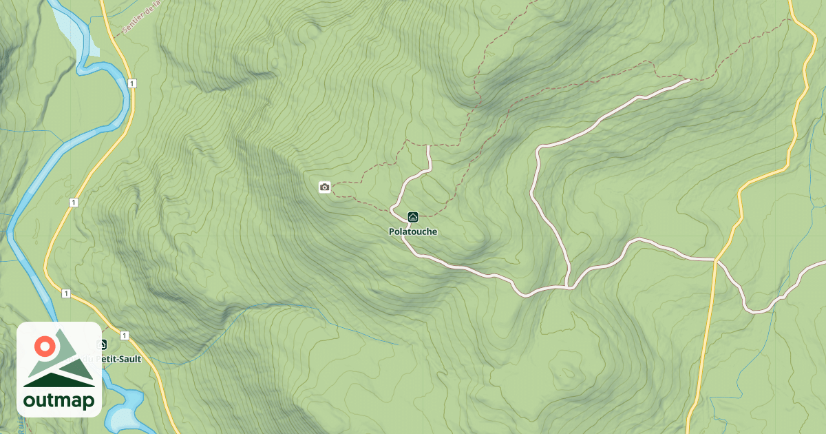 Map of Polatouche