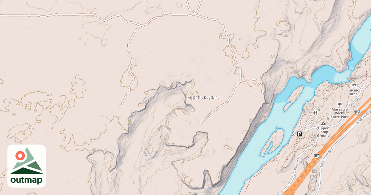 Map of Air Of The Dog