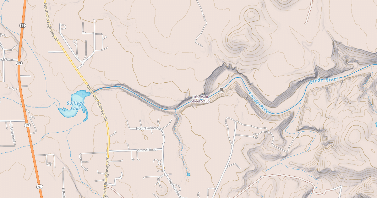 Map preview of Little Wall Street
