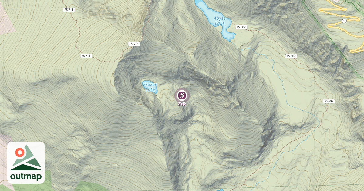 Map of Slab