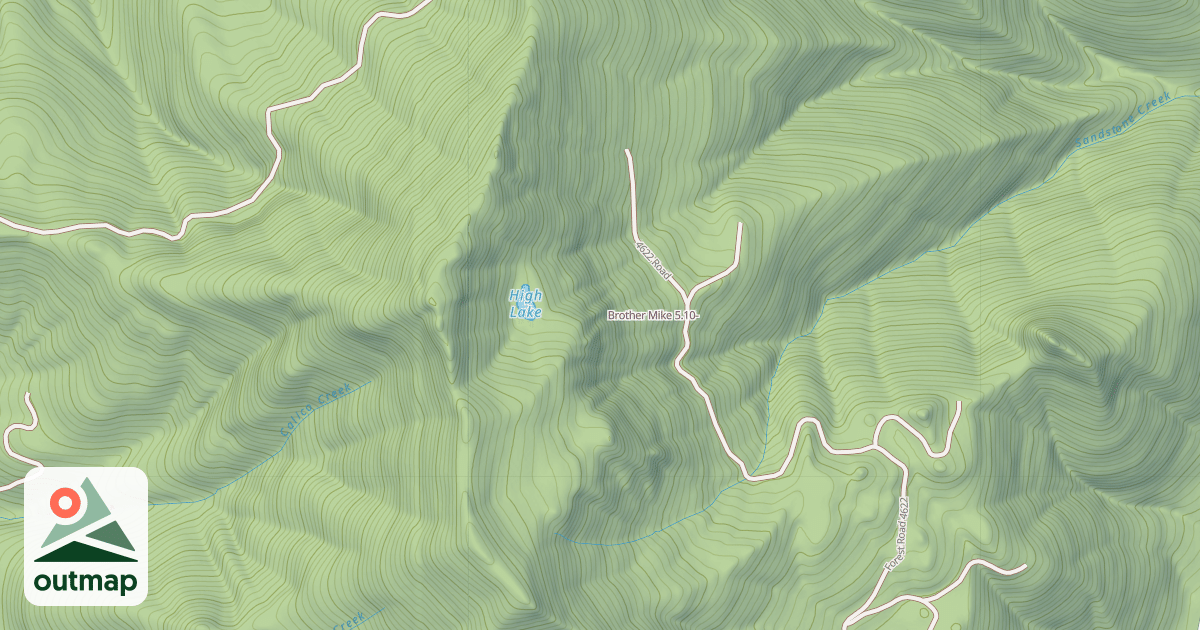 Map of Brother Mike