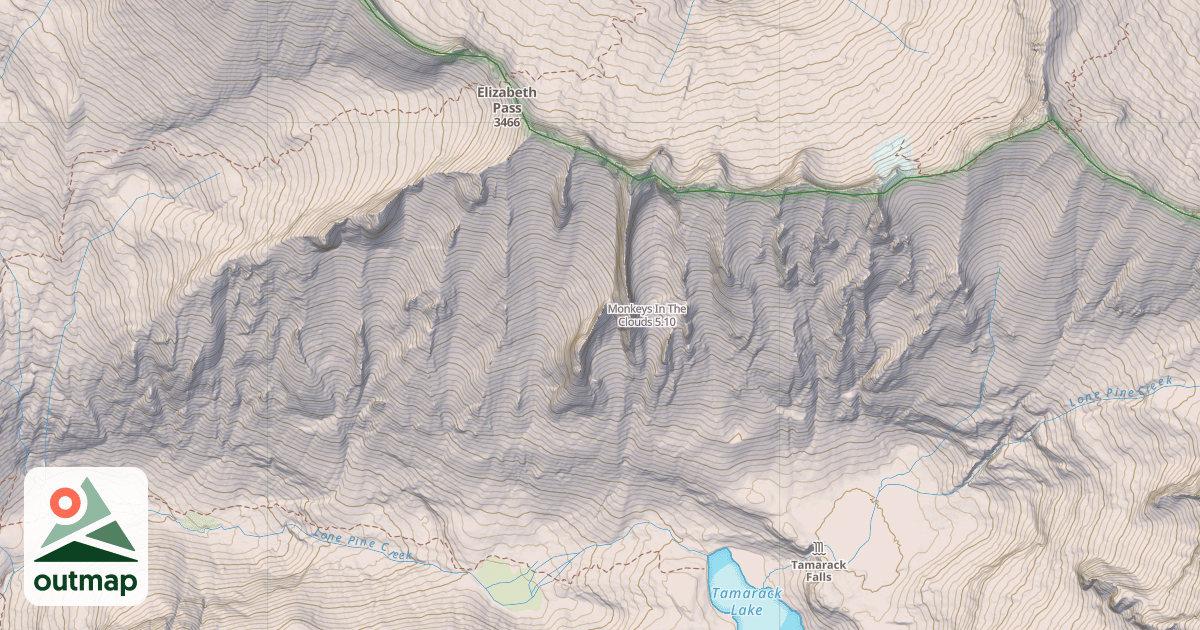 Map of Monkeys In The Clouds