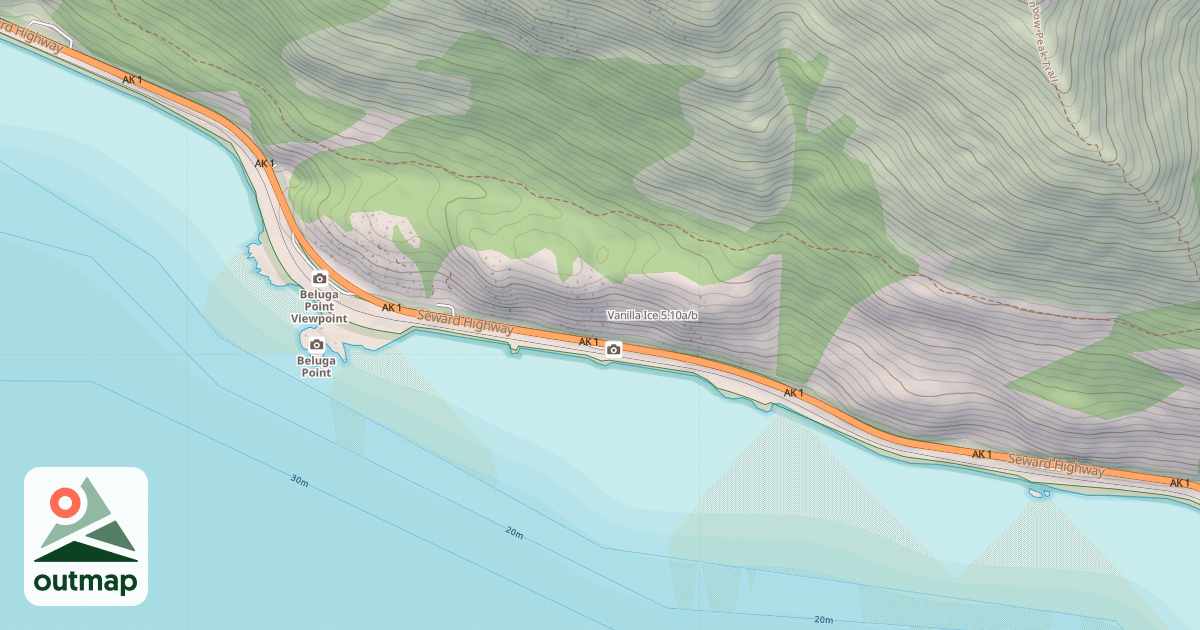 Map of Vanilla Ice