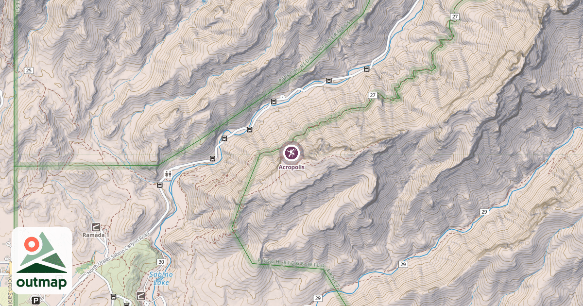Map of Acropolis