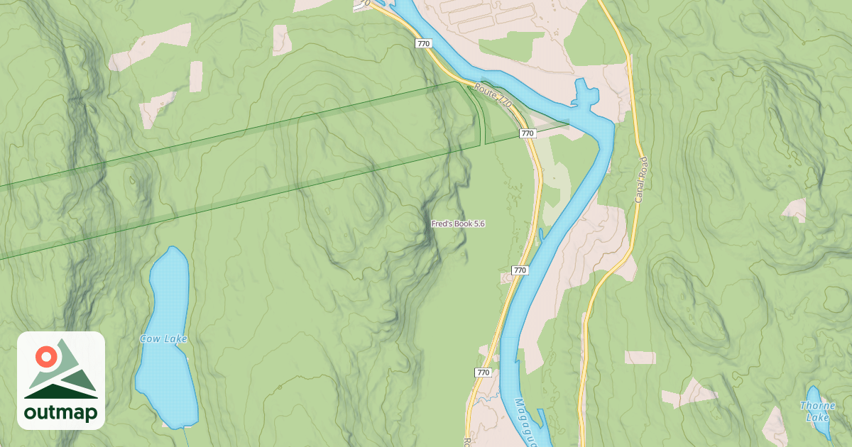 Map of Fred's Book
