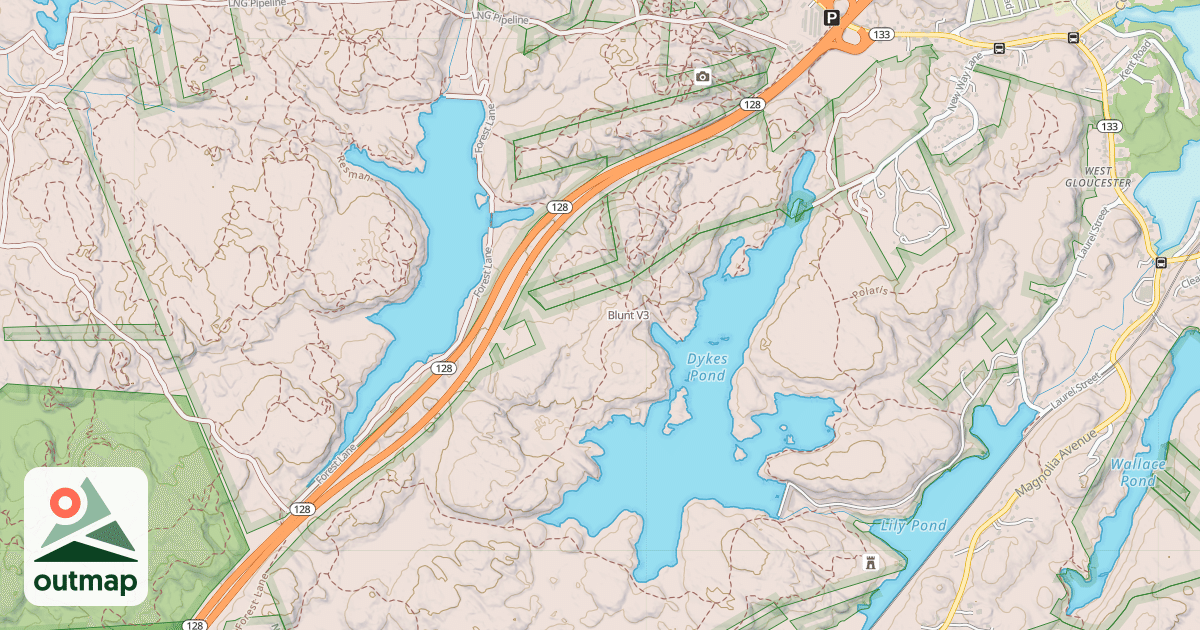 Map of Blunt