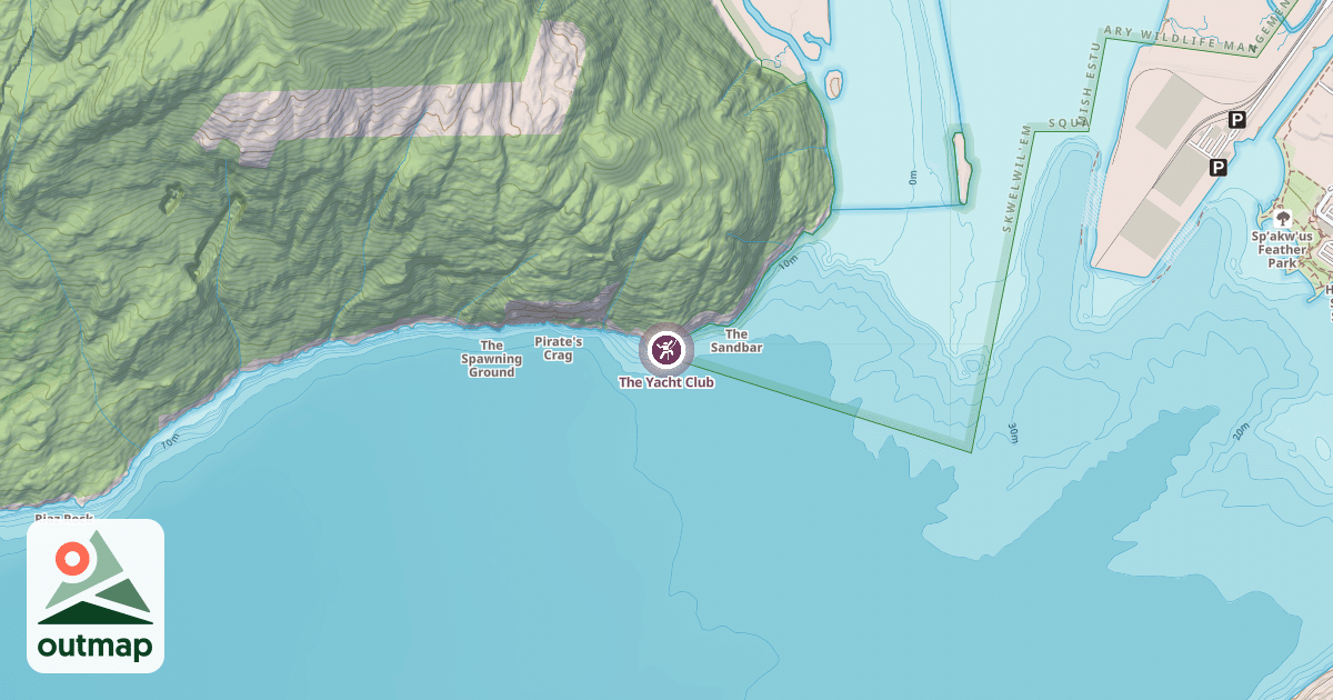 Map of The Yacht Club