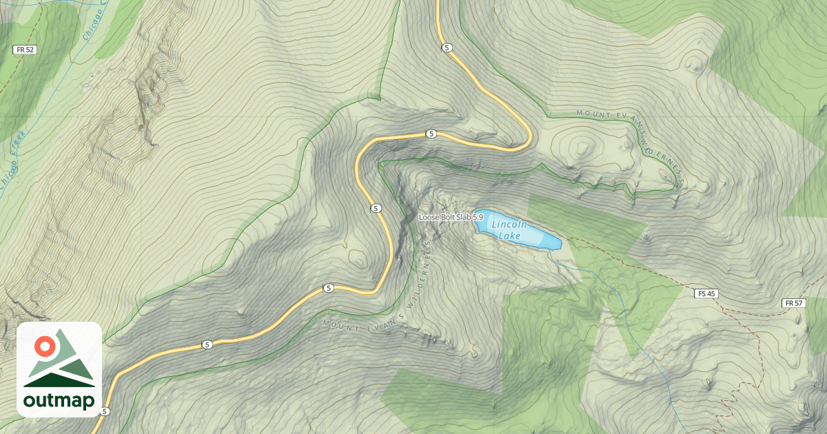 Map of Loose Bolt Slab