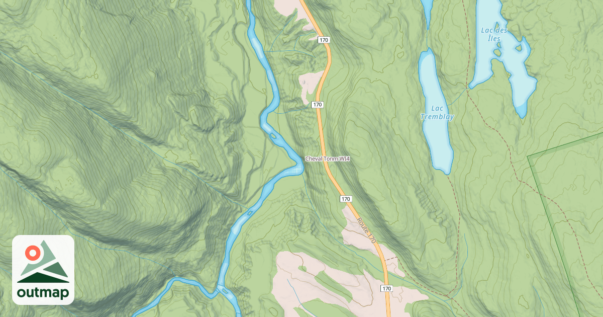 Map of Cheval Tonm