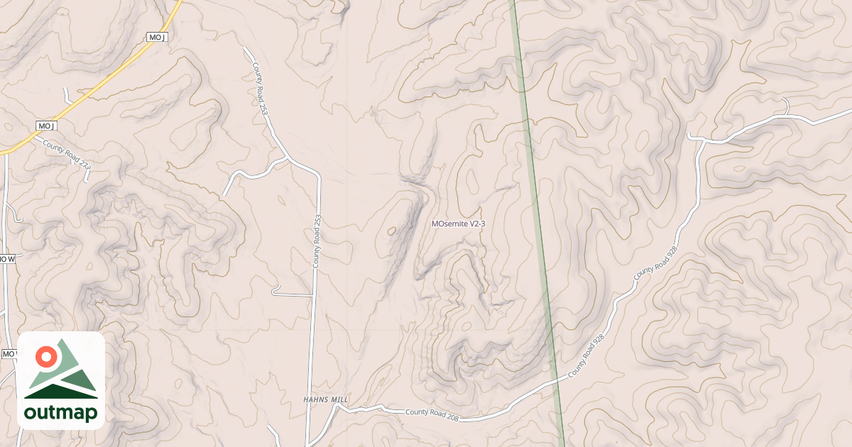 Map of MOsemite