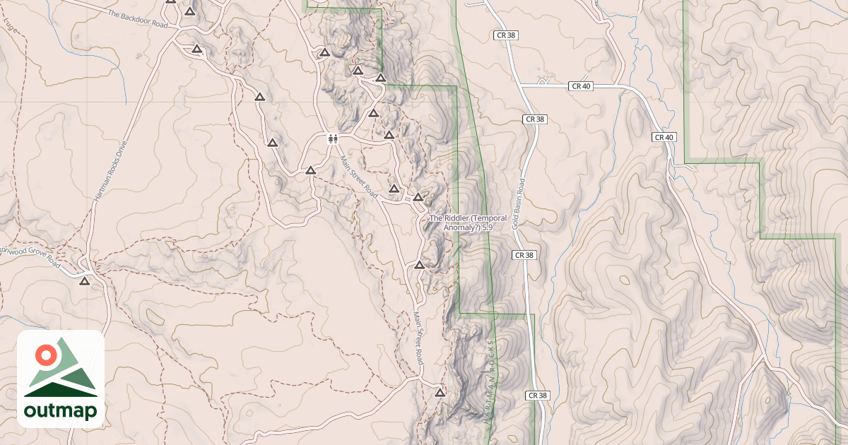 Map of The Riddler (Temporal Anomaly?)