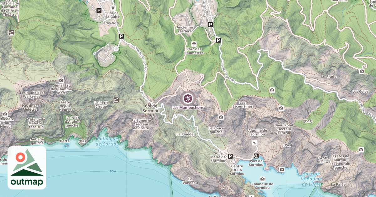 Map of Les Mamouchons