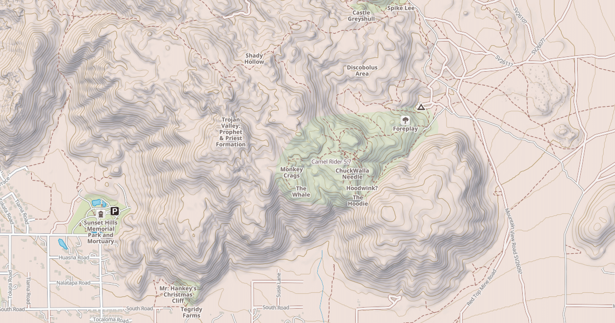 Map preview of Camel Rider