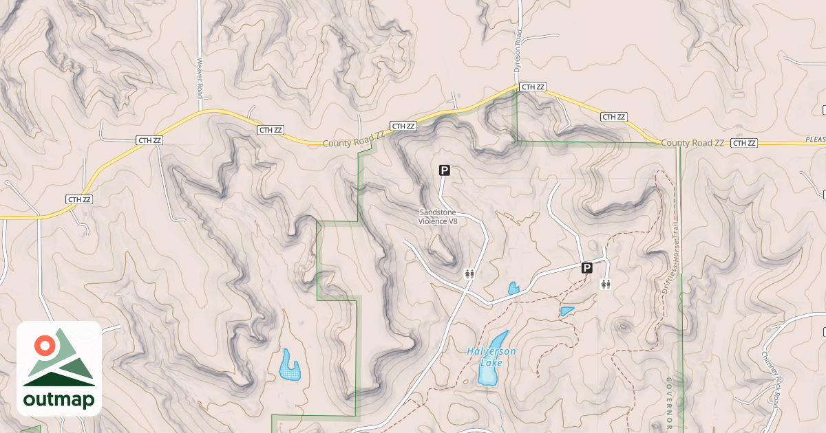 Map of Sandstone Violence