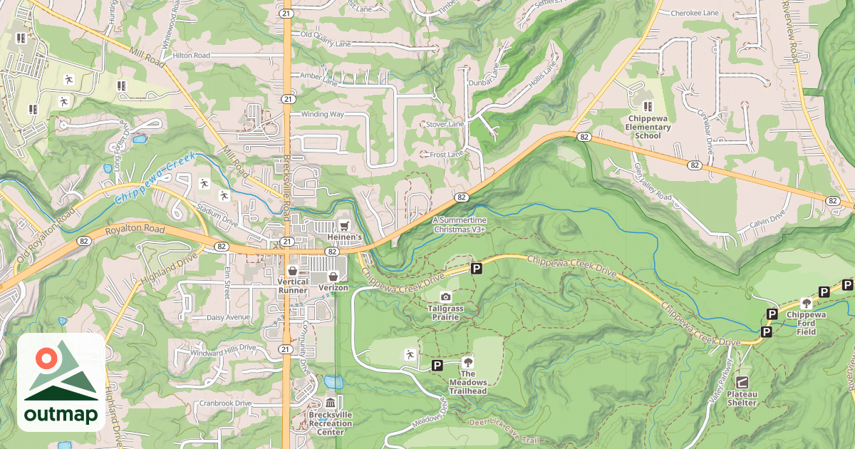Map of A Summertime Christmas