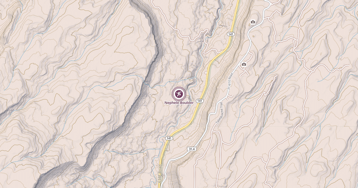 Map preview of Nephele Boulder