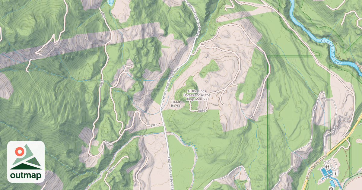 Map of All the Kings Horses and all the Kings Men