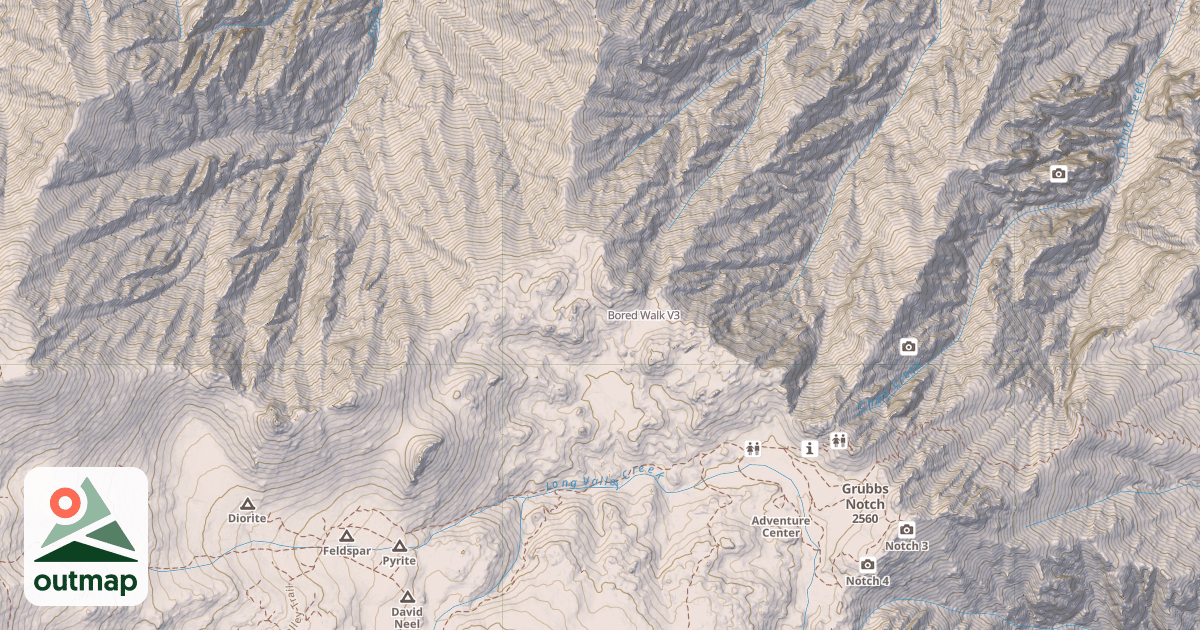 Map of Bored Walk