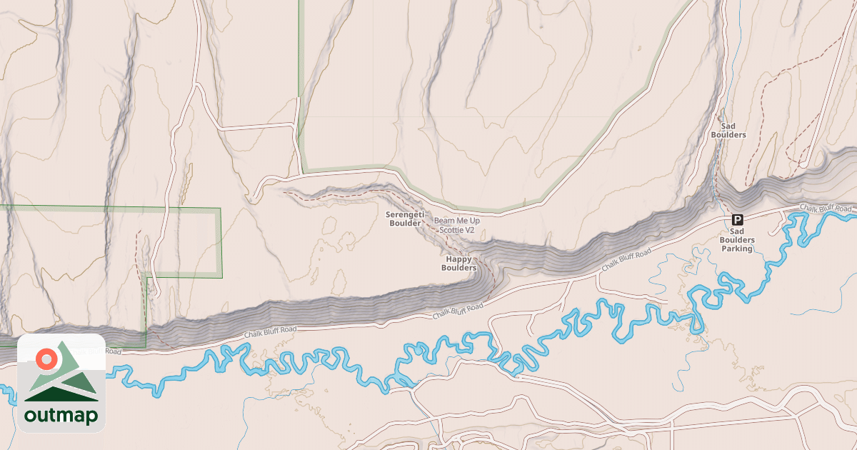 Map of Beam Me Up Scottie