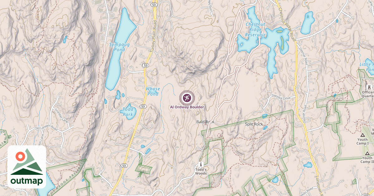 Map of Al Ordway Boulder