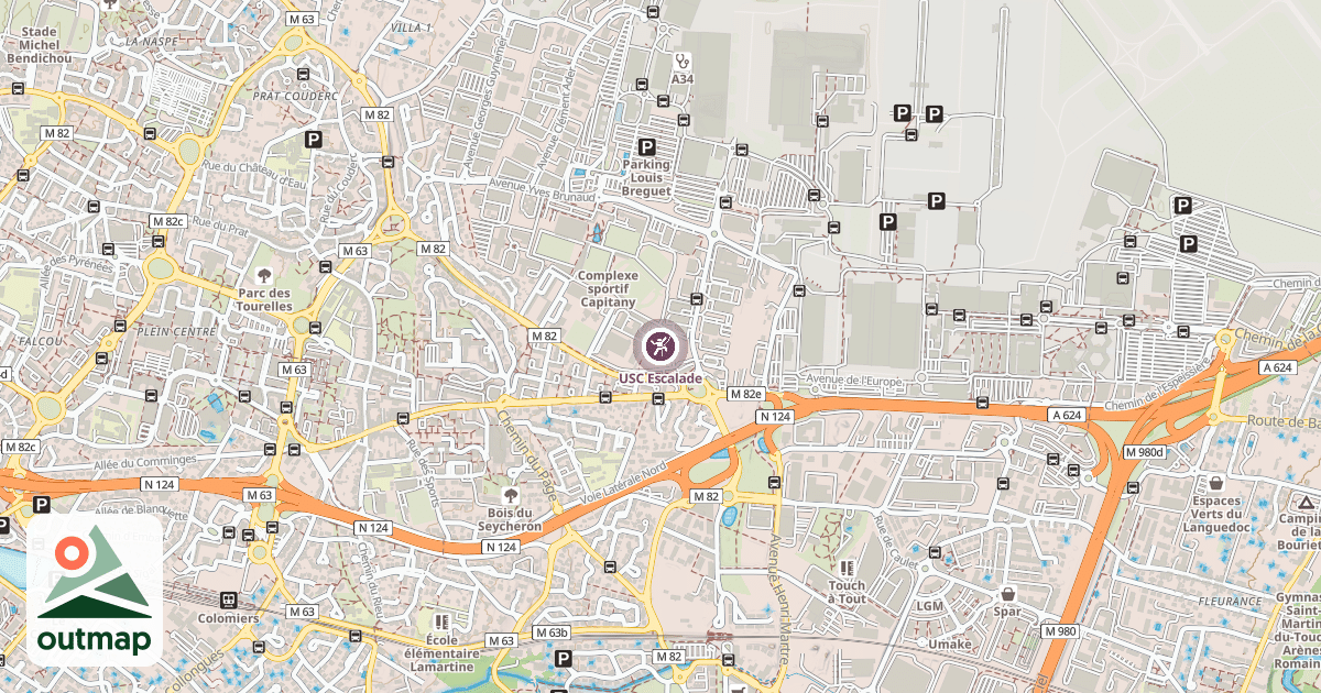 Map of USC Escalade