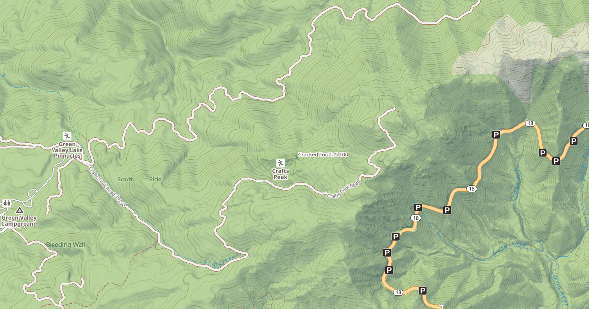 Map preview of Cracked Tooth