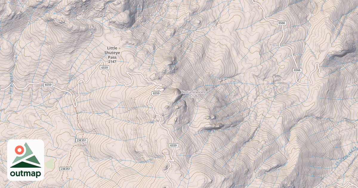 Map of Bio Luminescent