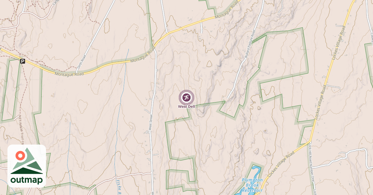 Map of West Dell