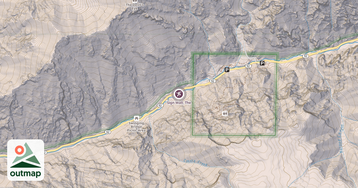 Map of Sign Wall, The