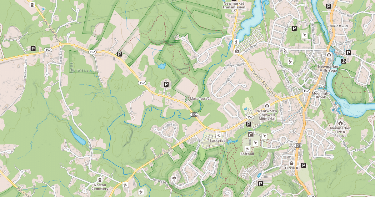 Map preview of Moss Top