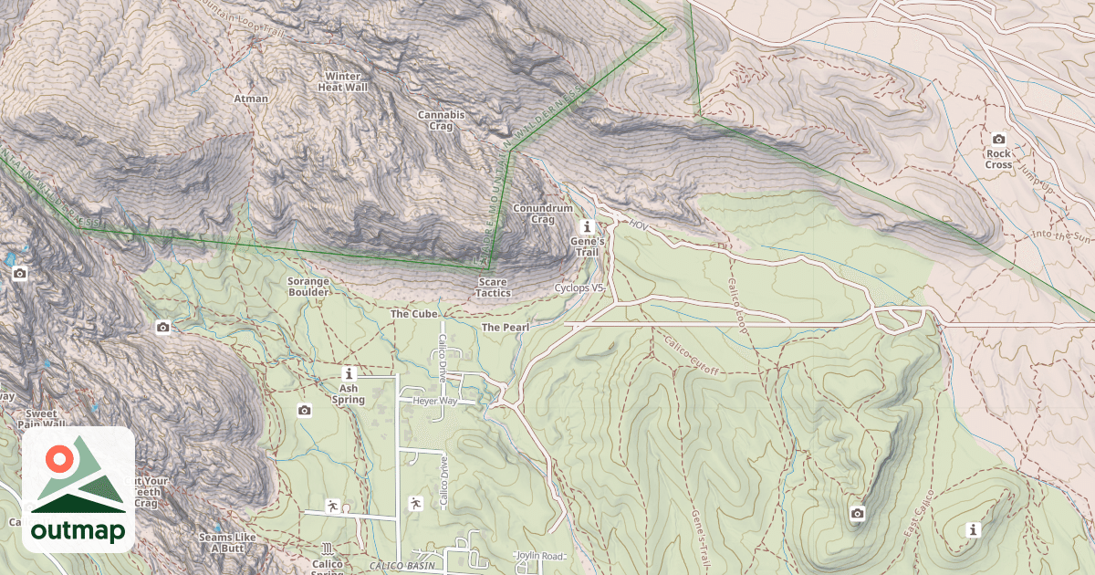 Map of Cyclops