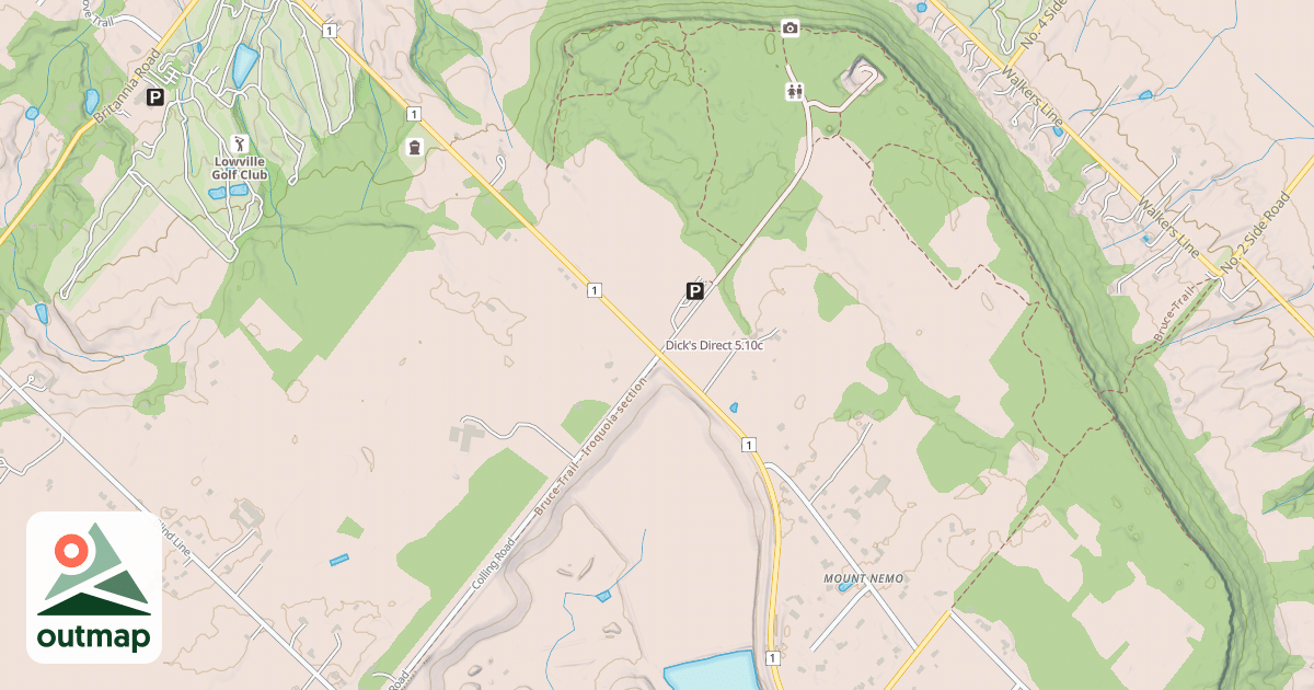Map of Dick's Direct