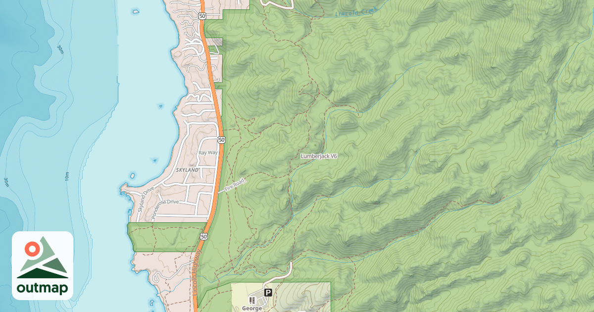 Map of Lumberjack