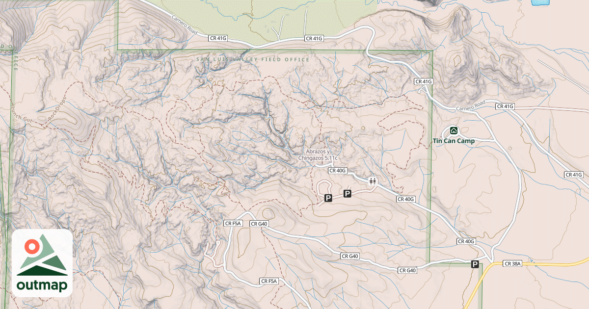 Map of Abrazos y Chingazos